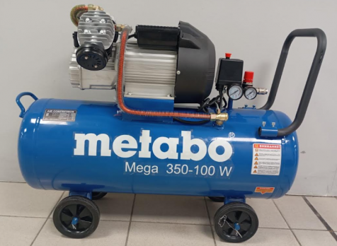 Компрессор Metabo Mega 350-100, 2.5 кВт, 100 л